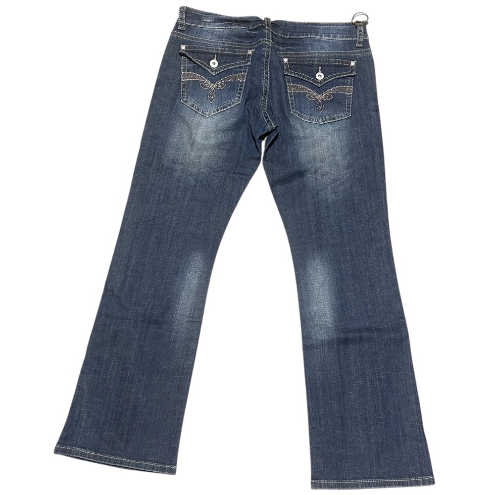 STETSON New 818 Hollywood Bootcut Jeans Rhinestone Bling Size 16 NWT